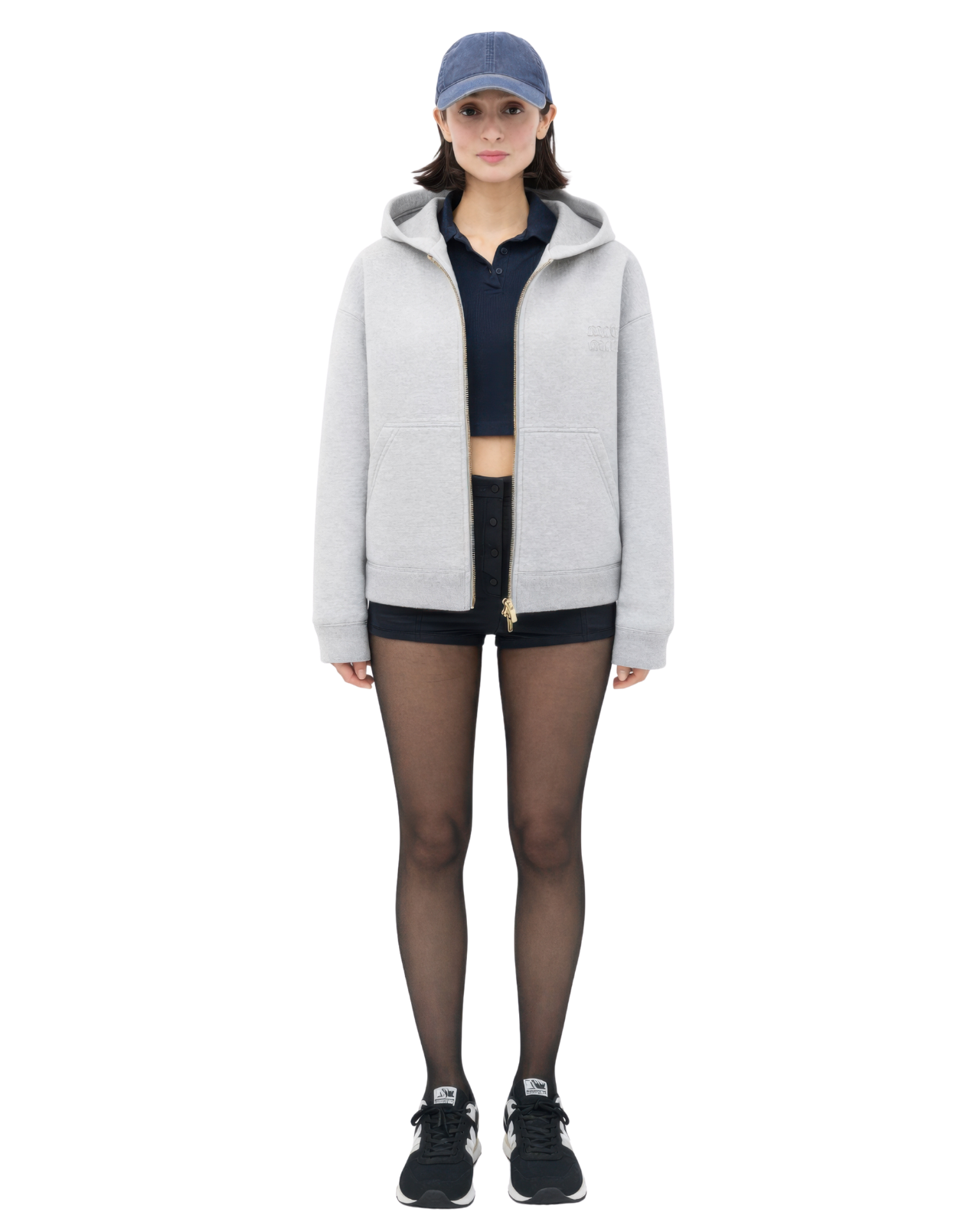 Miu Miu Embroidered Cotton Hoodie