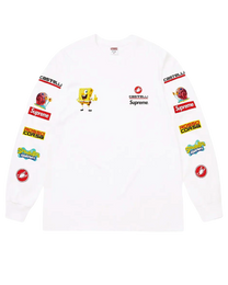 Supreme x Spongebob Squarepants x Castelli Long-Sleeve Tee